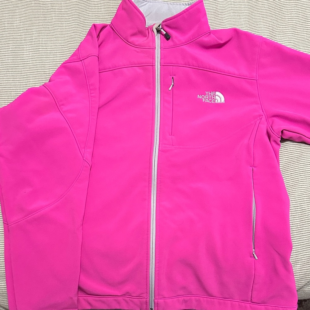 The North Face Fuchsia Softshell Jacket
